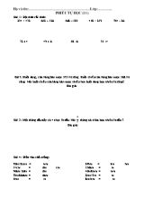 Phiếu tự học môn Toán và Tiếng Việt Lớp 3 - Phiếu số 11+12